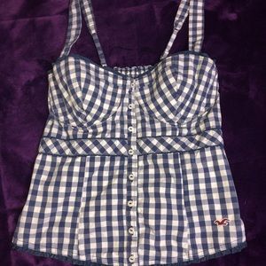 Bustier crop top 💙